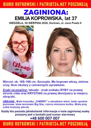 [VIDEO] Konferencja Biura Rutkowski w Hotelu Jan w Darłówku, w sprawie zaginięcia Emilii Koprowskiej, 14 września o 15:00