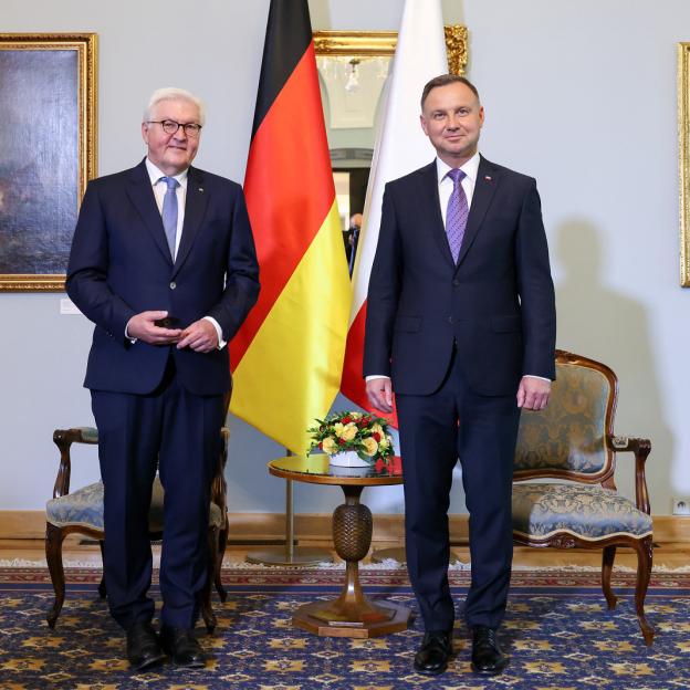 Dziś spotkanie Prezydentów Polski i Niemiec. Będą konsultacje na temat sytuacji na Ukrainie. Po spotkaniu Prezydent Duda uda się do Rzeszowa na spotkanie z przywódcami Litwy, Łotwy i Estonii 